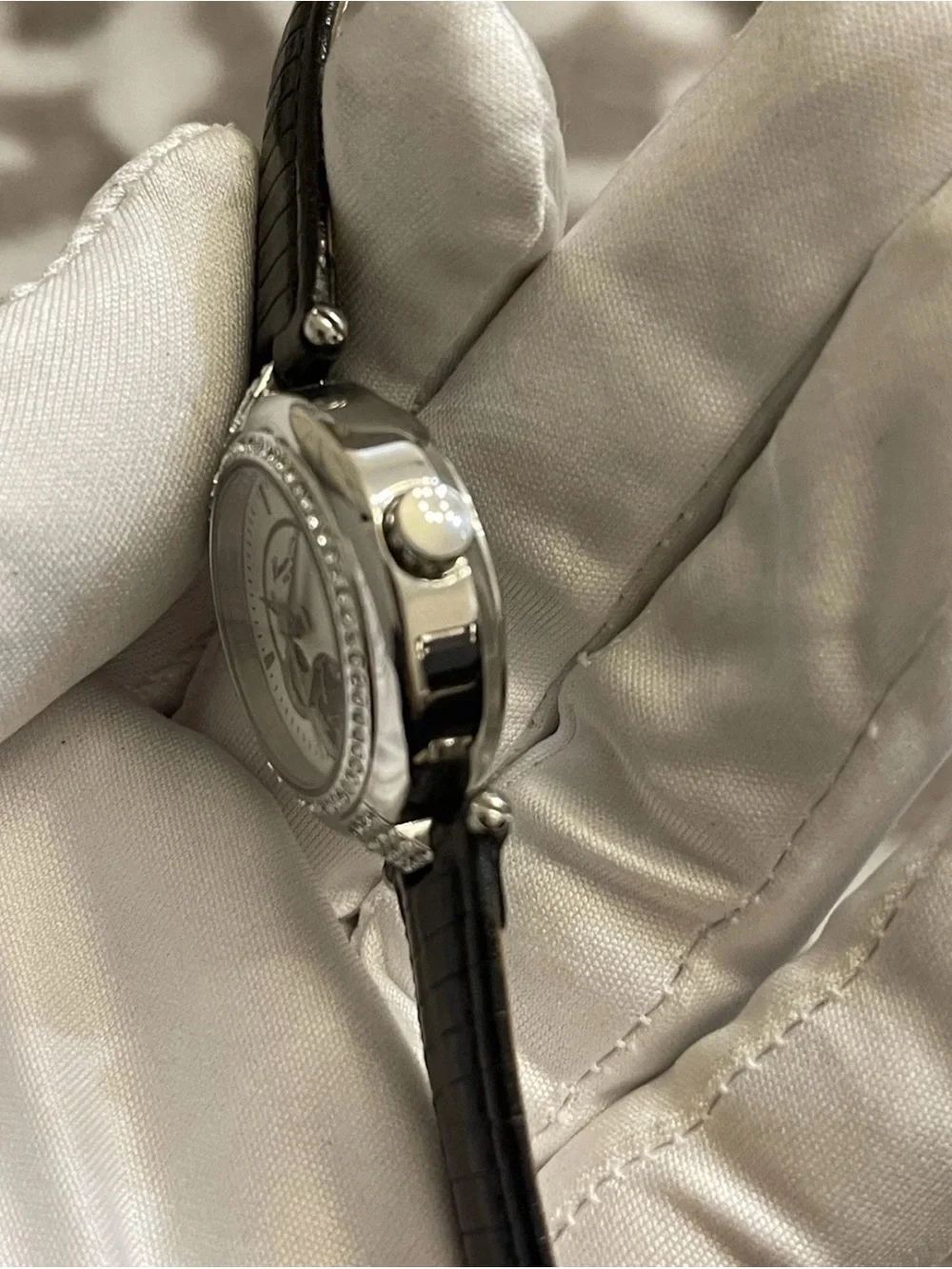 Kenneth Cole New York KC2508 Women's Skeleton Automatic Leather Watch